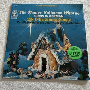 The Gunter Kallmann Chorus Sings In German 28 Christmas Songs LP Vinyl Record